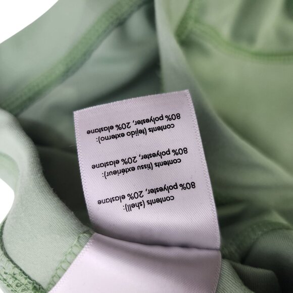 WeWoreWhat by Revolve Medium Support Olive Green Sports Bra M Polyester Elastane - Picture 4 of 7